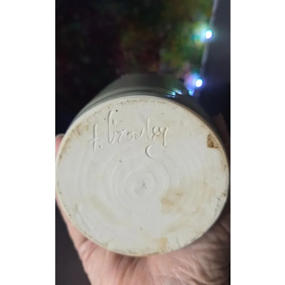 Art Studio Pottery Crock/Vase Signed